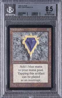 1993 "Magic: The Gathering" Alpha Mox Sapphire – BGS NM-MT+ 8.5